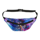 sparks fly by:  Large Fanny Pack (blue)