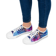 sparks fly by:Women's Low Top Sneakers (blue)