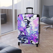 diamond mind:  Suitcase (white)