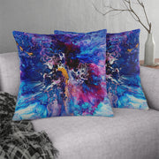 sparks fly by:  Waterproof Pillows (blue)