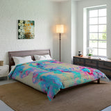 roll with it:  Comfy Comforter (pink)
