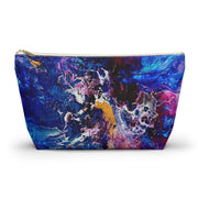 sparks fly by:  Accessory Pouch w T-bottom (blue)