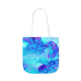 roll with it:  Polyester Canvas Tote Bag