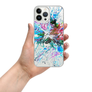 bite my tongue:iPhone Case (clear)
